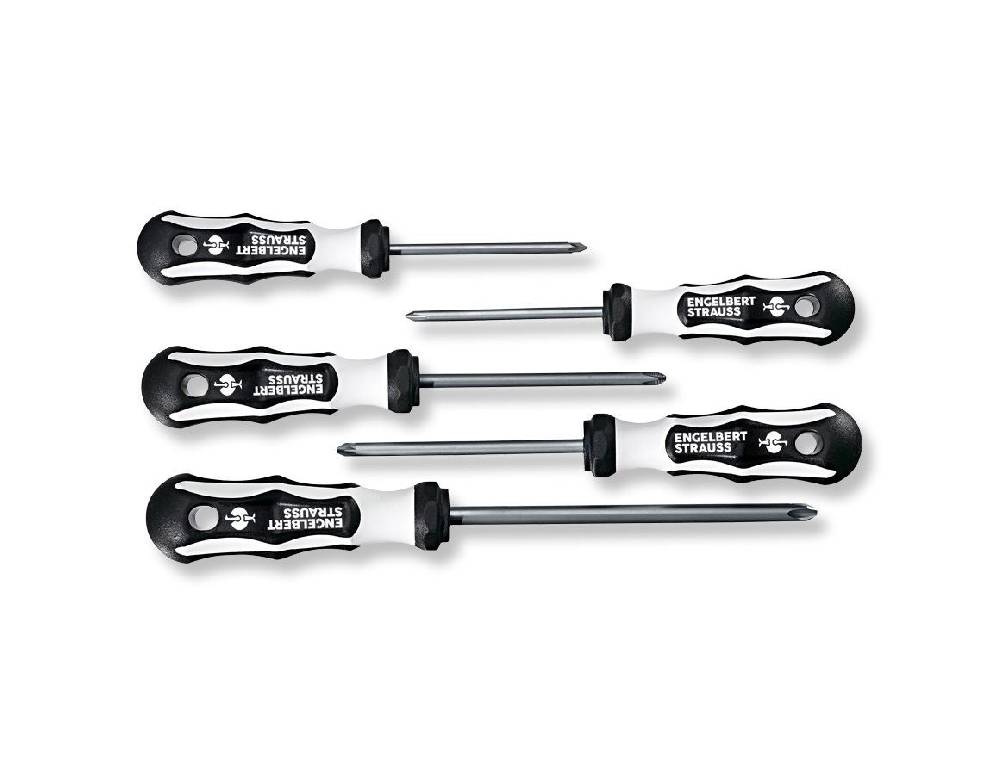Strauss Kreuzschlitz-Schraubendreher-Satz Edelstahl