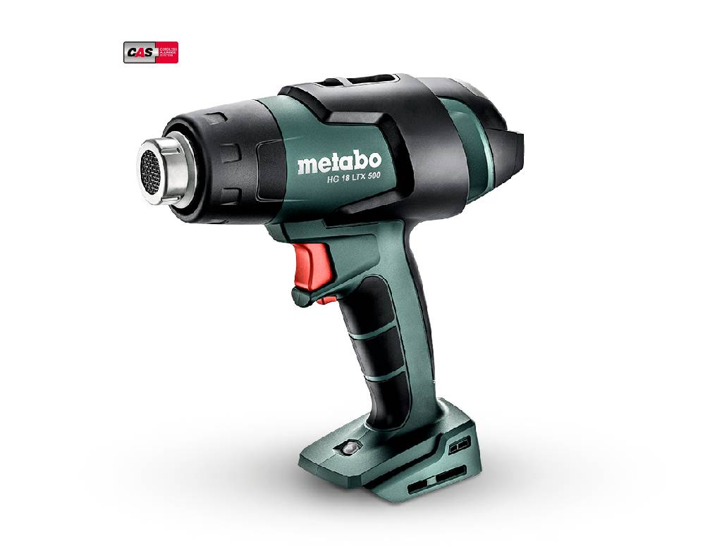 Strauss Metabo 18,0 V Akku-Heißluftge. HG 500 In MetaBOX