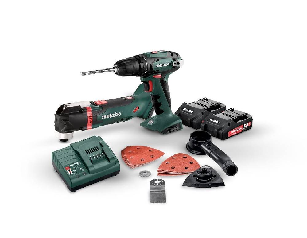 Strauss Metabo 18,0 V Akku-Multitool MT+ Bohrschrauber BS