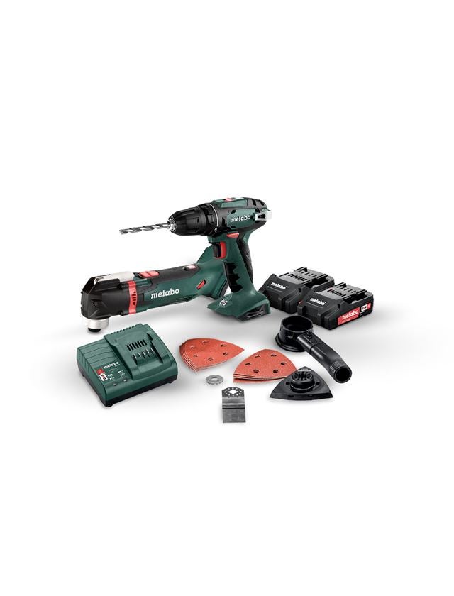 Strauss Metabo 18,0 V Akku-Multitool MT+ Bohrschrauber BS