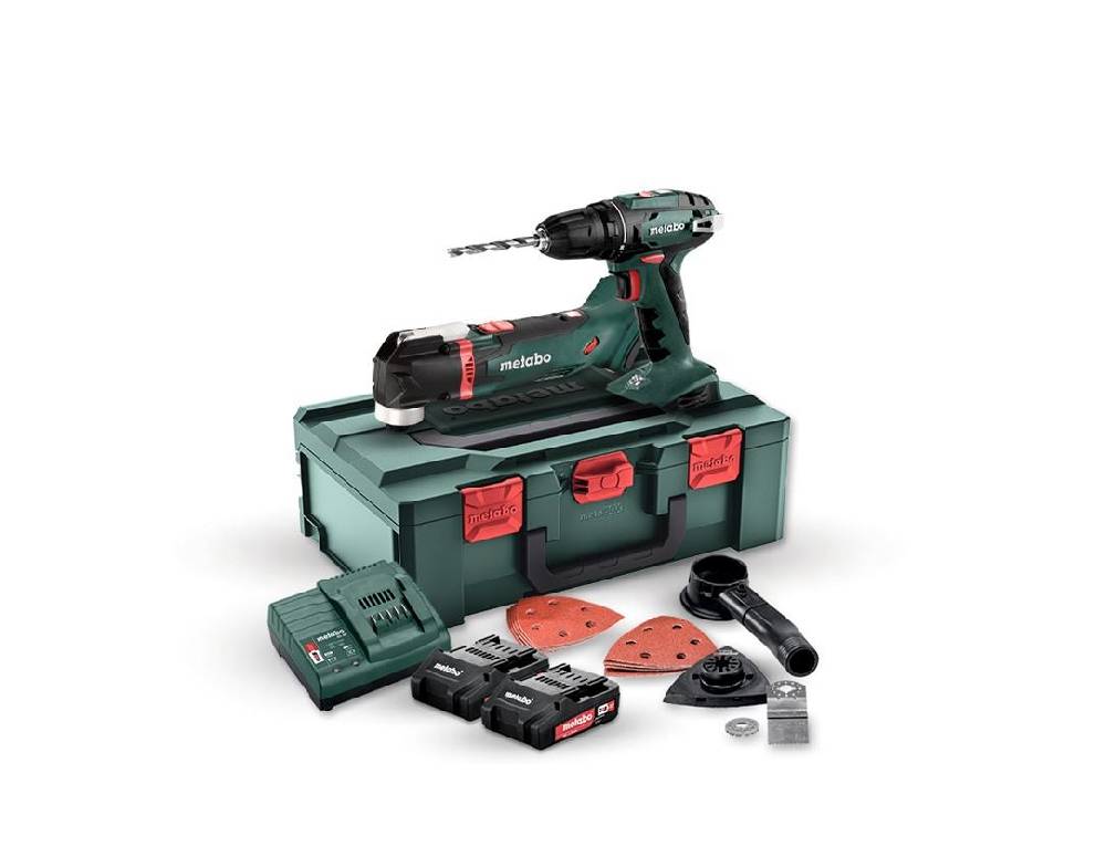 Strauss Metabo 18,0 V Akku-Multitool MT+ Bohrschrauber BS