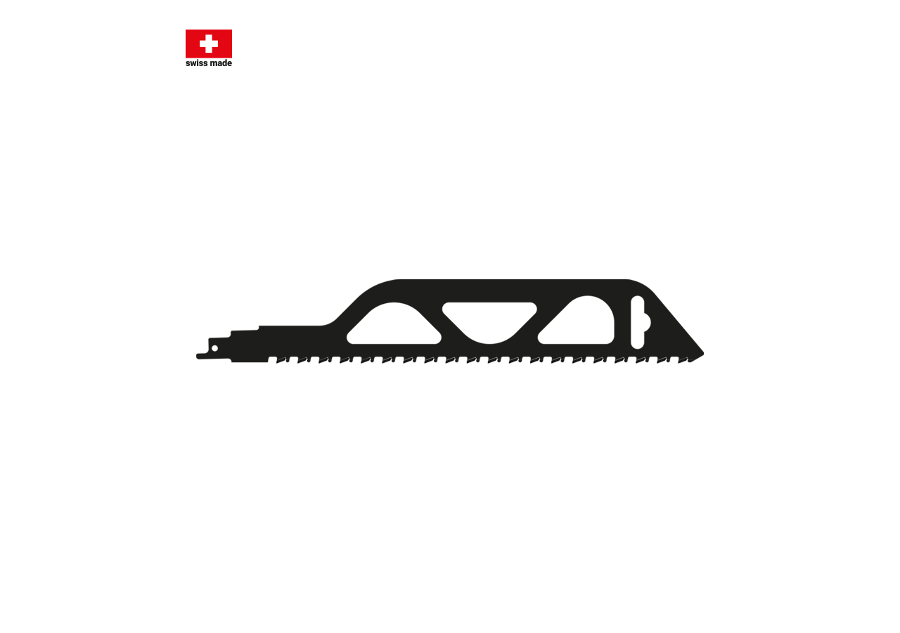 Strauss Säbelsägeblätter für Gasbeton-/Porotonbearbeitung