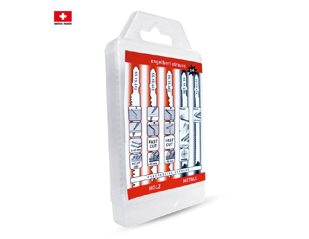 Strauss Stichsägeblätter-Sortimente Für Holz Und Metall