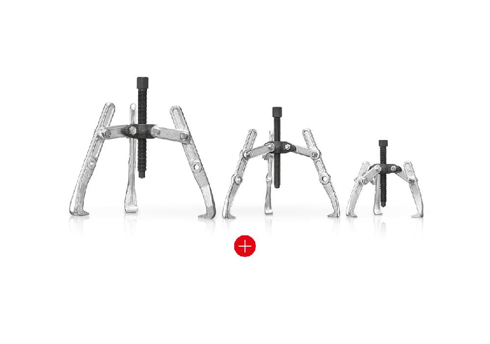 Strauss Abzieher-Set 3-armig