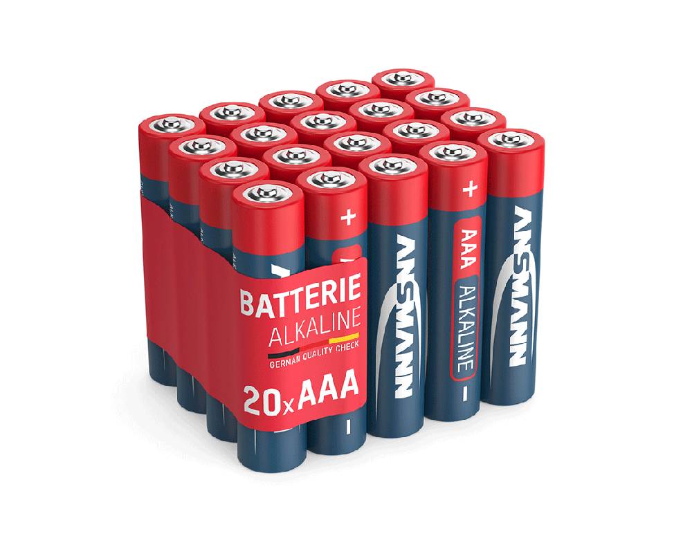 Strauss Ansmann Micro AAA Batterien - 20er Spar Pack