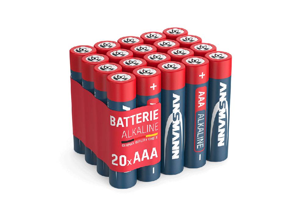 Strauss Ansmann Micro AAA Batterien - 20er Spar Pack