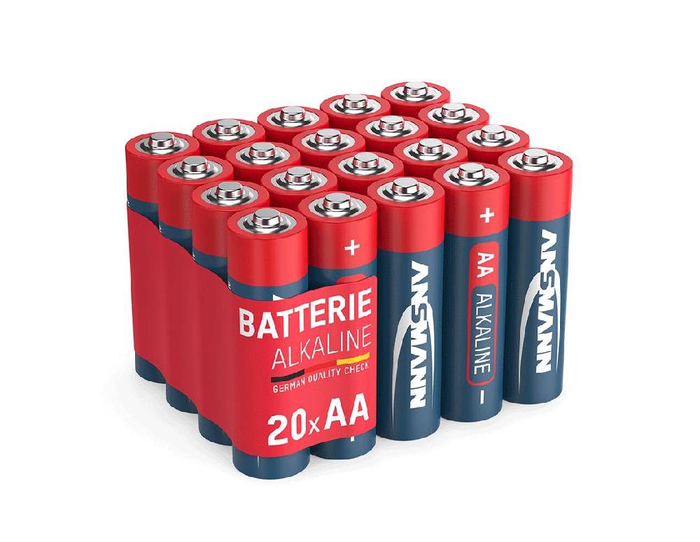 Strauss Ansmann Mignon AA Batterien - 20er Spar Pack