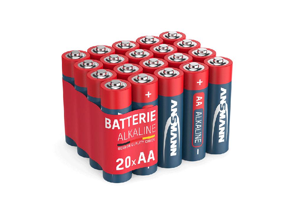 Strauss Ansmann Mignon AA Batterien - 20er Spar Pack