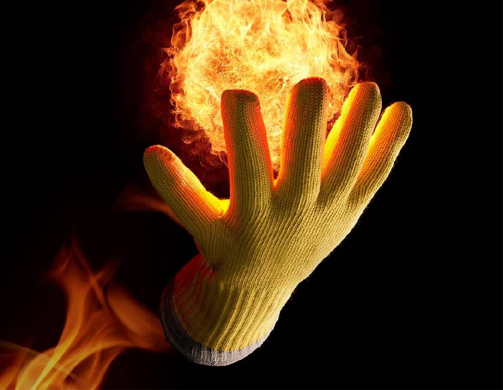 Strauss Aramid-Strickhandschuhe Fireblade