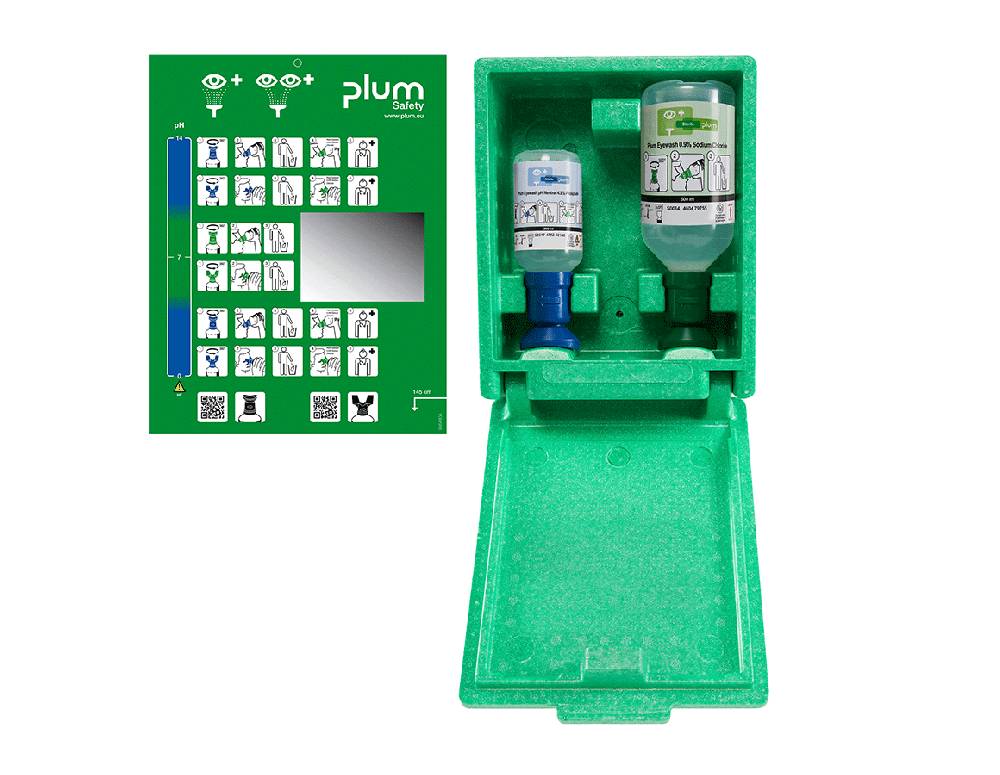 Strauss Augen-Spülung Notfallstation