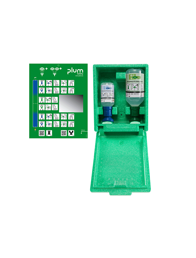 Strauss Augen-Spülung Notfallstation