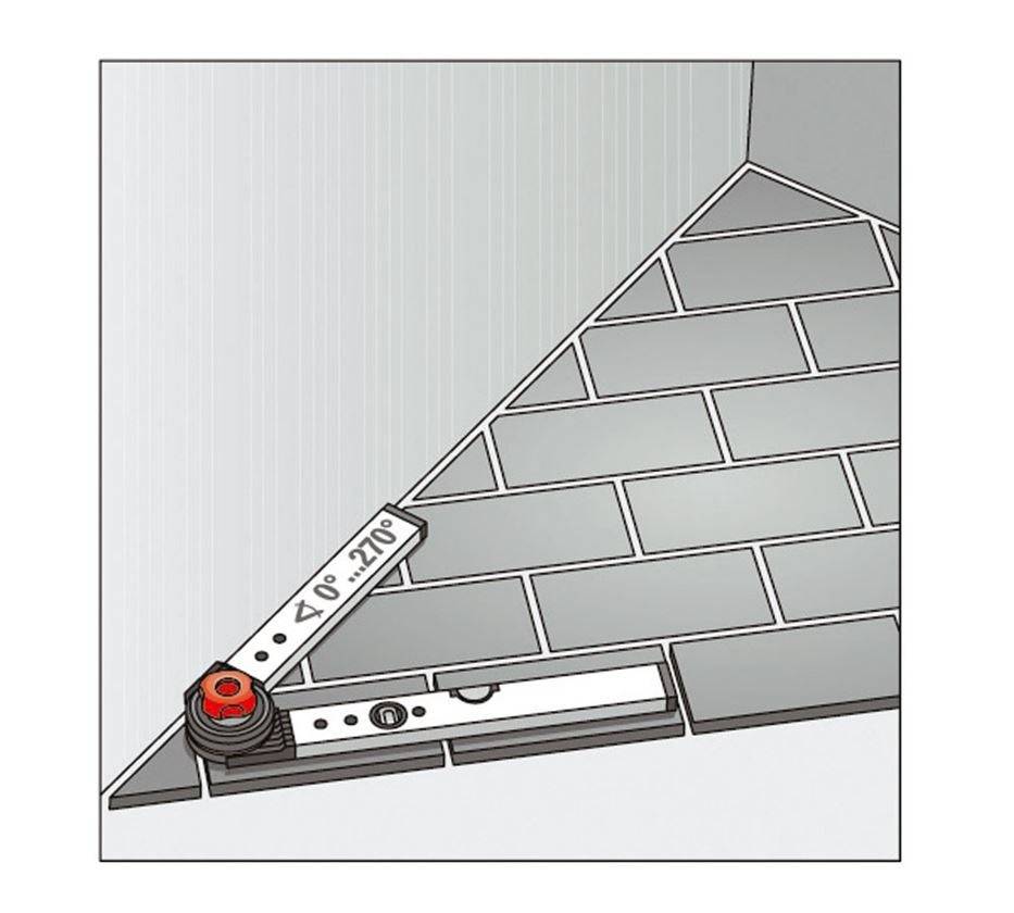 Strauss BMI Bauwinkel mit Wasserwaage