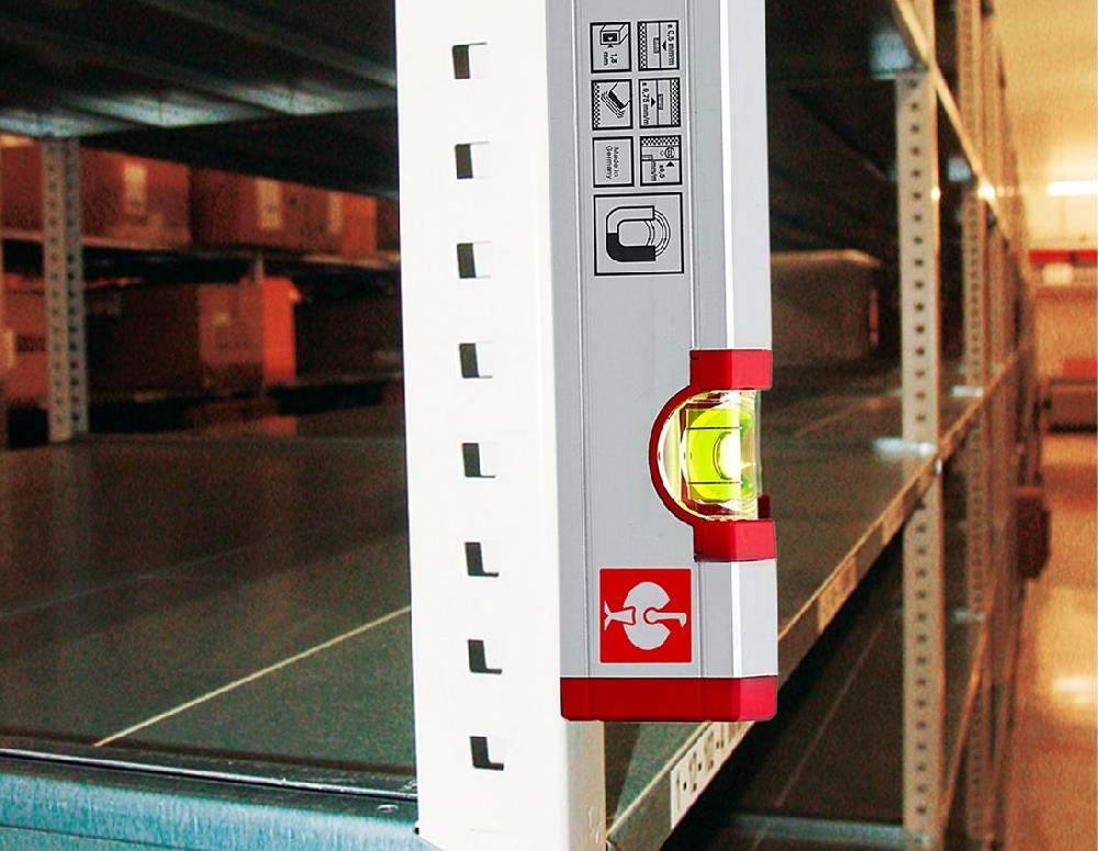 Strauss e.s. Alu-Wasserwaage magnetic