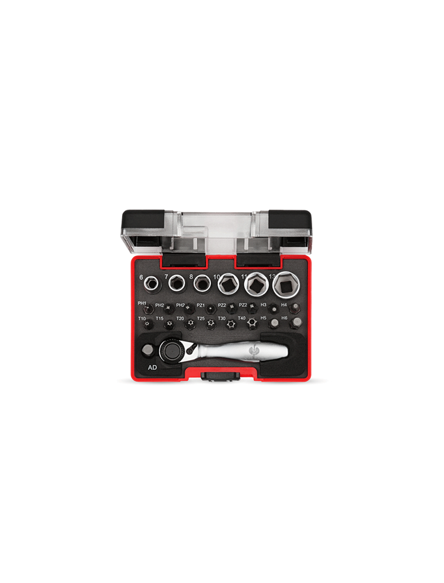 Strauss E.s. Bit-Box Color Mit Mini-Ratsche