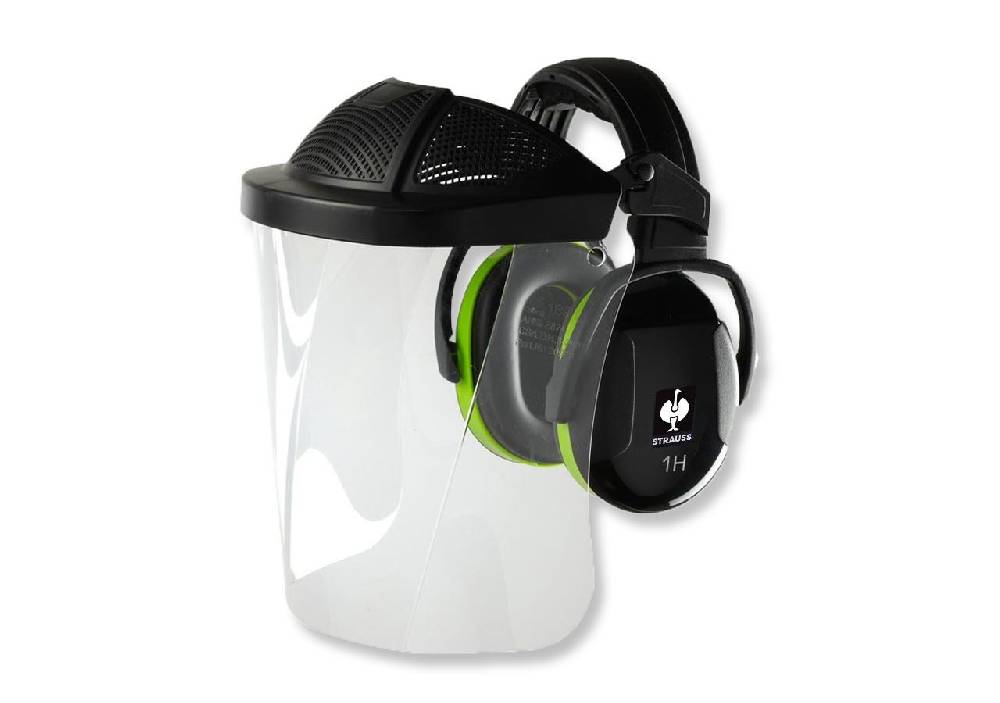 Strauss e.s. Gesichtsschutz- Kombination Industrie