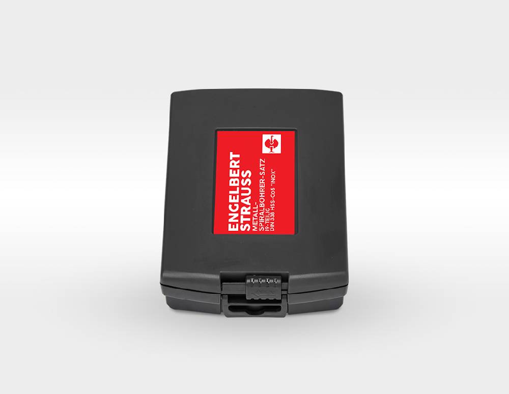 Strauss e.s. HSS-Co Metall-Spiralbohrer-Satz inox