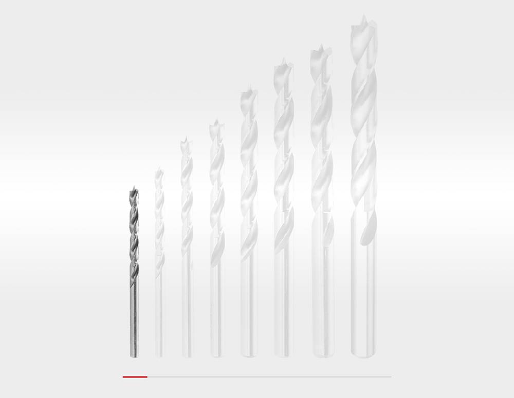 Strauss e.s. HSS-G Holz-Spiralbohrer classic