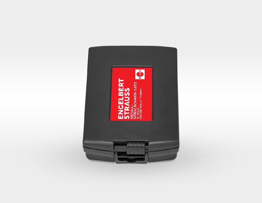 Strauss e.s. HSS-G Metall-Spiralbohrer-Satz turbo
