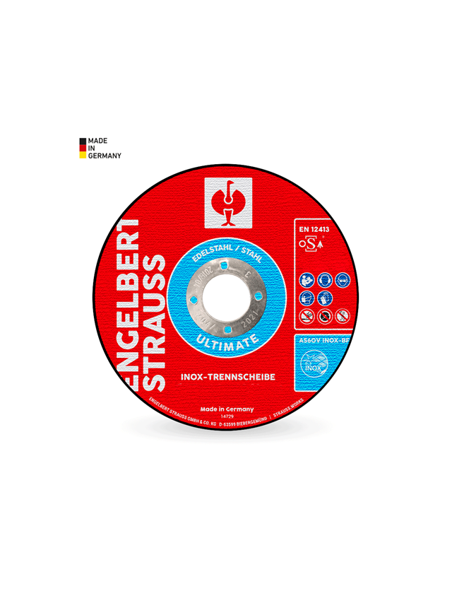 Strauss E.s. Inox-Trennscheibe Ultimate Form 41