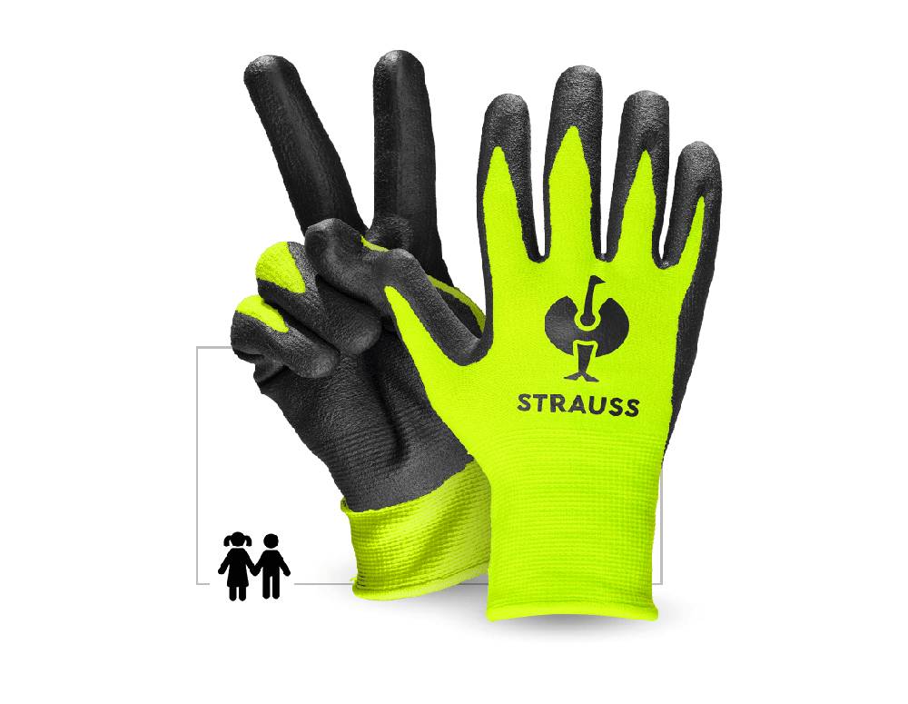 Strauss E.s. Kinder-Nitrilschaum Handschuhe