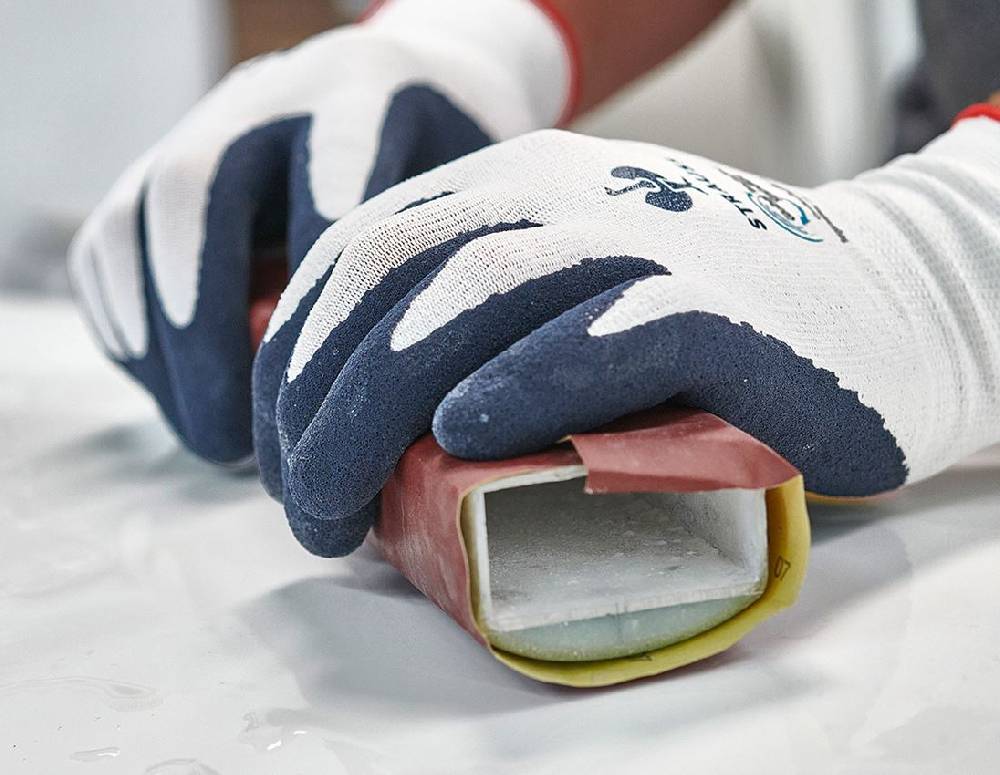 Strauss e.s. Latexschaum-Handschuhe recycled, 3 Paar