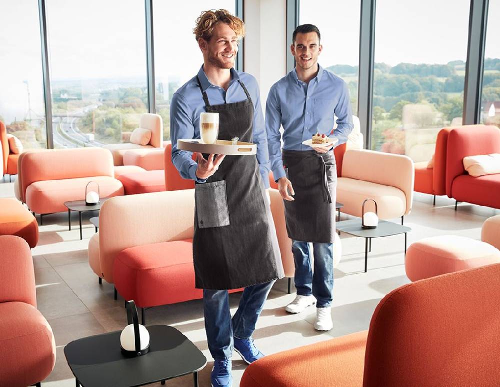 Strauss e.s. Latzschürze denim lang