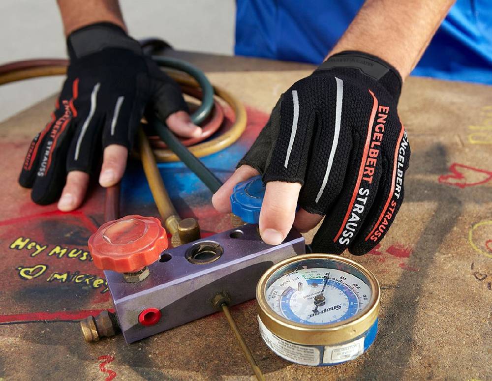 Strauss e.s. Mechaniker-Handschuhe Sensor