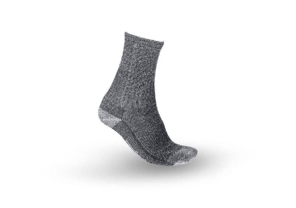 Strauss e.s.Merinosocken Nature warm/high