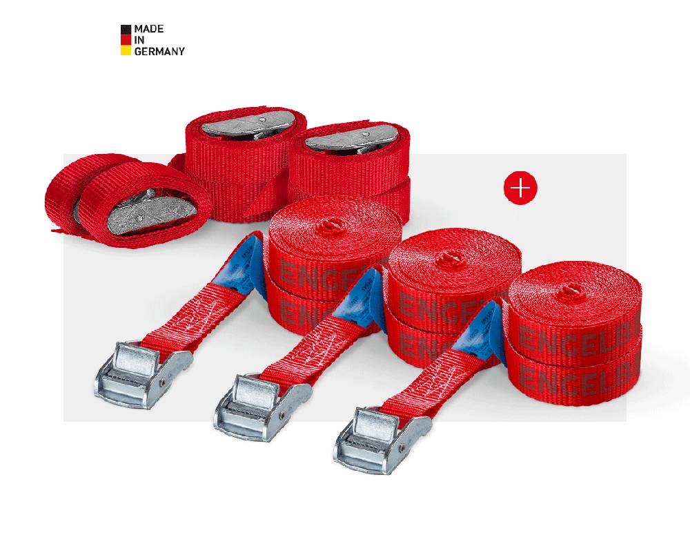 Strauss E.s. Spanngurt-Set Mit Klemmverschluss