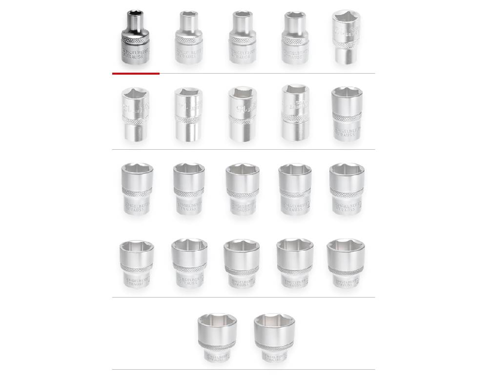 Strauss E.s. Steckschlüssel-Einsatz 1/2 6-kant