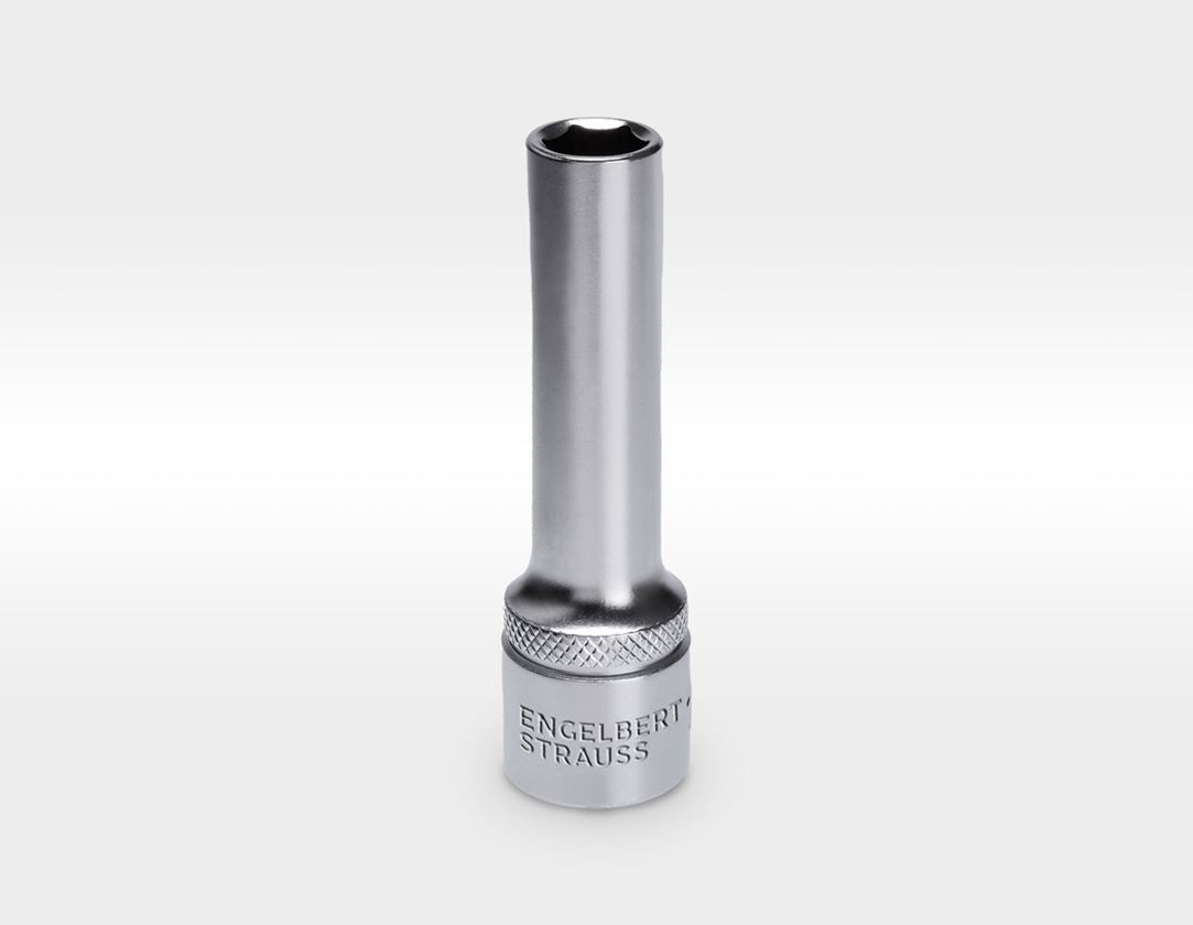 Strauss e.s. Steckschlüssel-Einsatz 1/2 6-kant, lang
