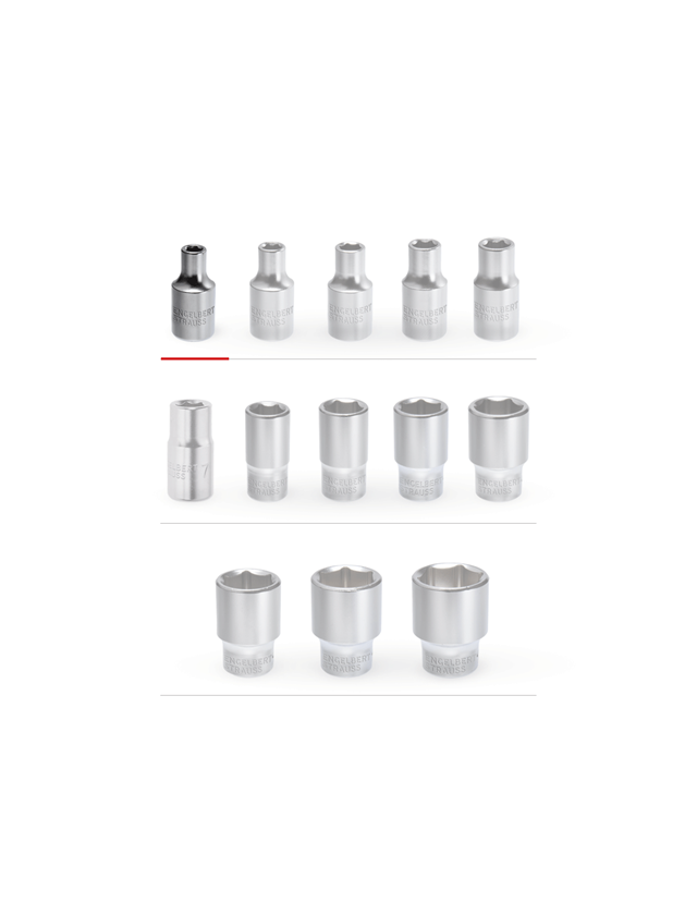 Strauss E.s. Steckschlüssel-Einsatz 1/4 6-kant