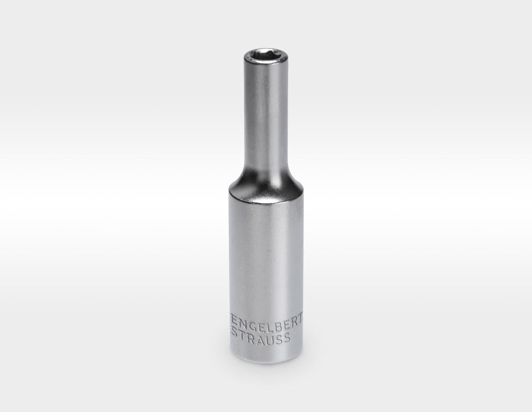 Strauss e.s. Steckschlüssel-Einsatz 1/4 6-kant, lang