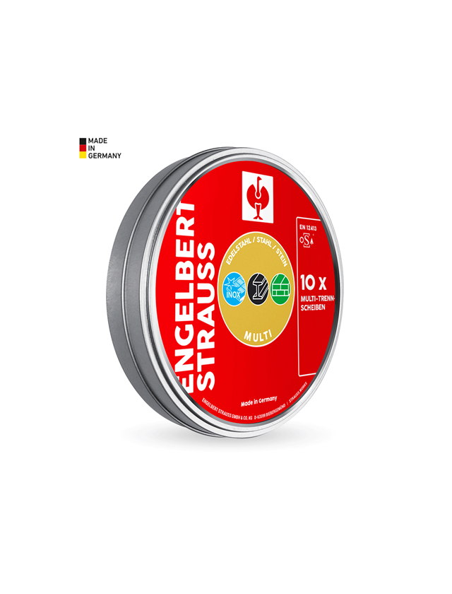 Strauss E.s. Universal-Trennscheibe Multi, 10er Dose