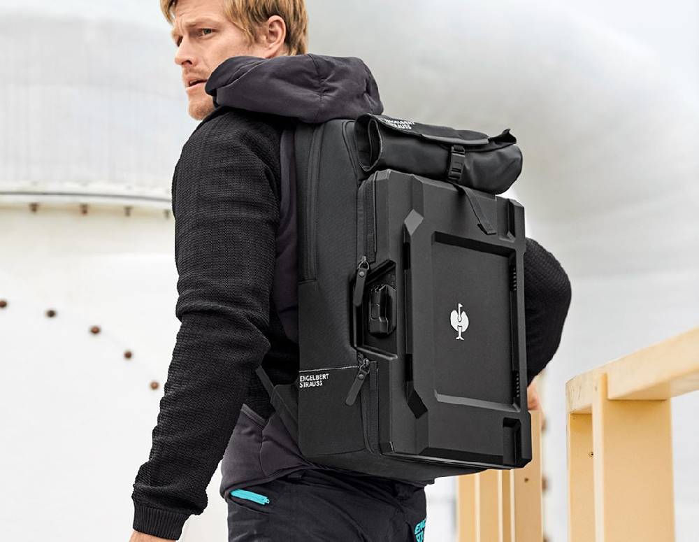 Strauss Einlage Akkuschrauber + STRAUSSbox Rucksack