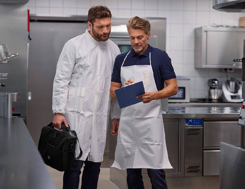 Strauss Einweg-Schürze