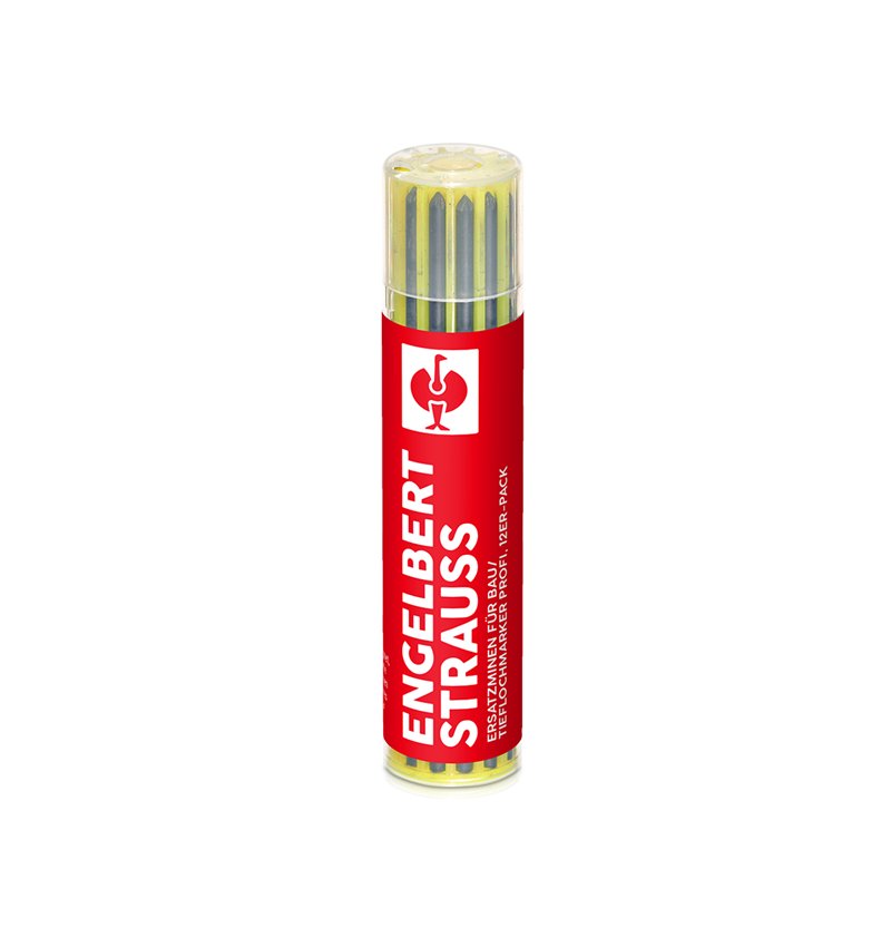 Strauss Ersatzminen Für Profi, 12er Pack