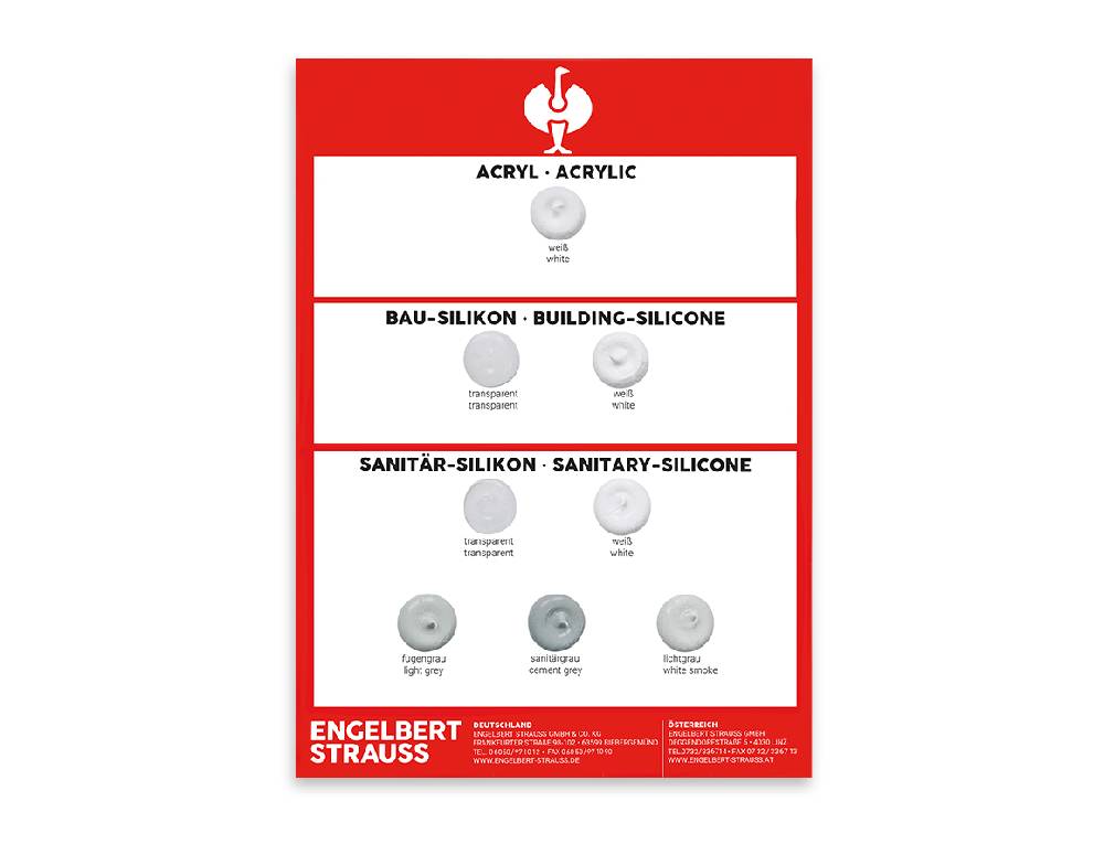 Strauss Farbkarte GRATIS