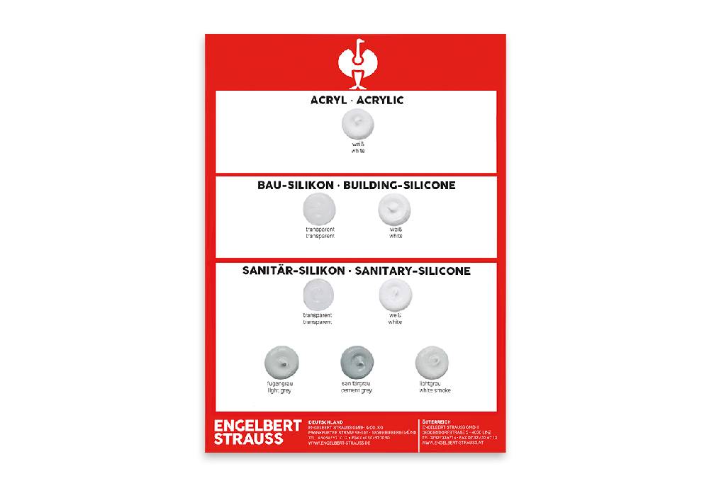 Strauss Farbkarte GRATIS