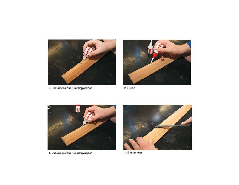 Strauss Füller für Sekundenkleber niedrigviskos