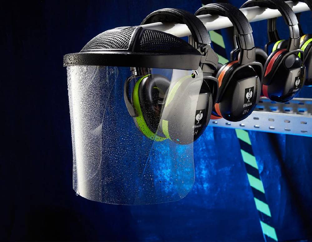 Strauss Gesichtsschutzadapter Industrie