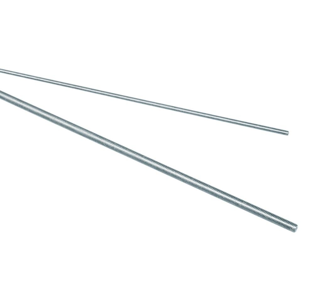 Strauss Gewindestange DIN 976, Form A, Galv. Zn