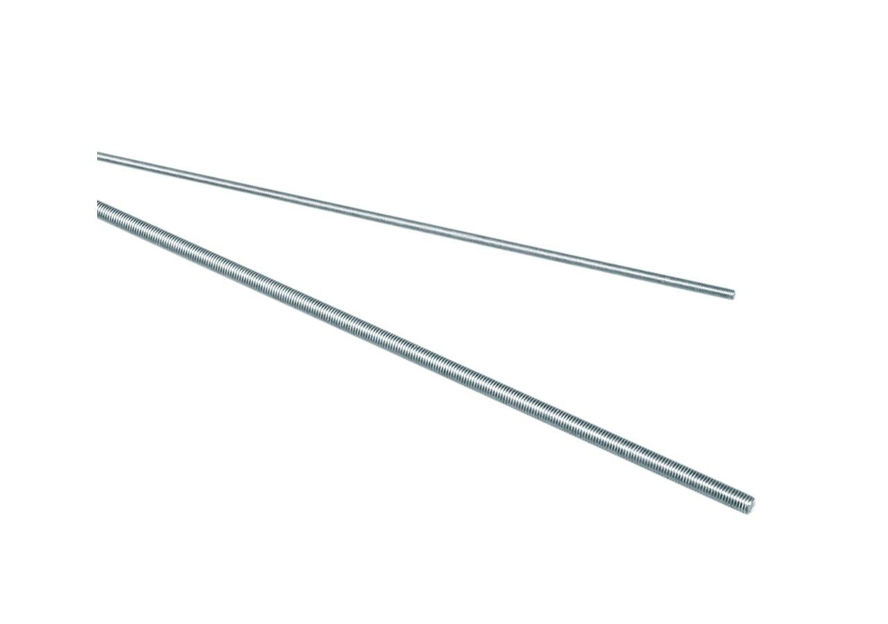 Strauss Gewindestange DIN 976, Form A, galv. zn