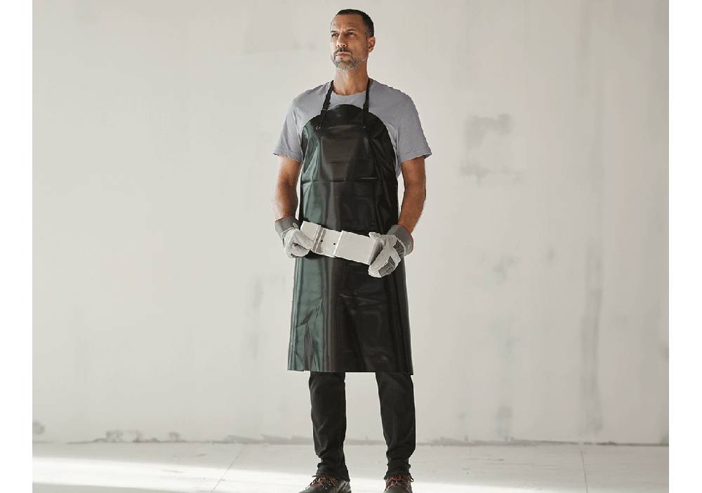 Strauss Guttasynschürze, schwarz