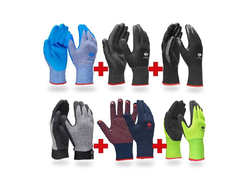Strauss Handschuh- Profi Set Beschichtung