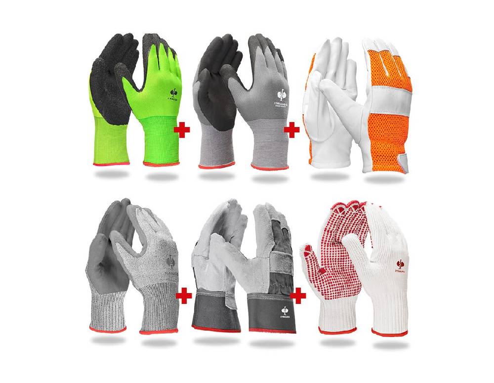 Strauss Handschuh-Profi-Set Dach Und Holz