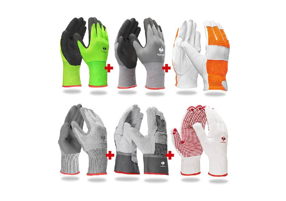 Strauss Handschuh-Profi-Set Dach und Holz