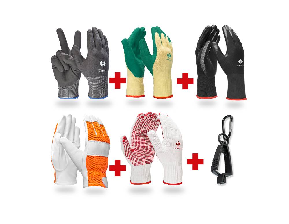 Strauss Handschuh-Profi Set Forst & Garten