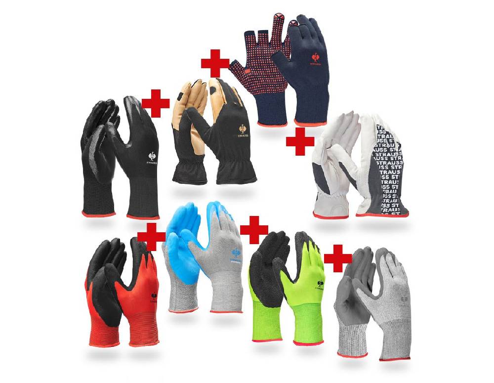 Strauss Handschuh-Profi Set Installation