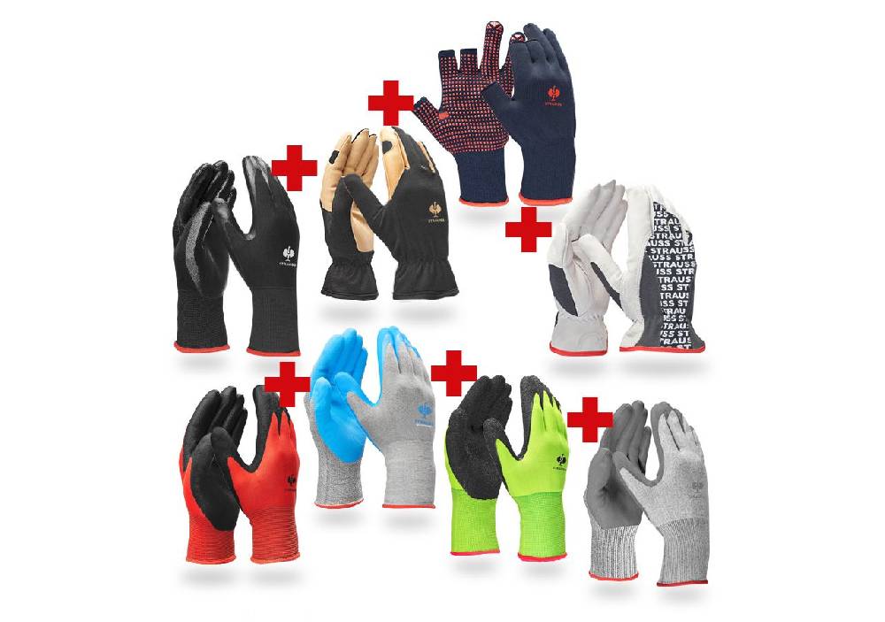 Strauss Handschuh-Profi Set Installation
